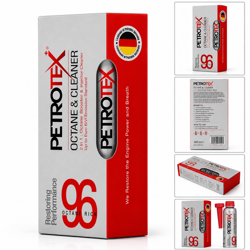 مکمل سوخت و اکتان بوستر پتروتکس پلاس Petro 2 in 1 حجم 300 میلیلیتر