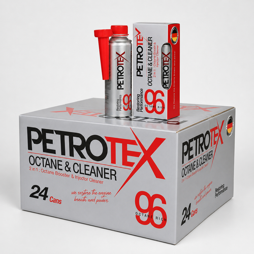 کارتن 24 عددی / مکمل سوخت و اکتان بوستر پتروتکس پلاس Petro 2 in 1 حجم 300 میلیلیتر